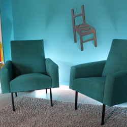 Fauteuils ann�es 60